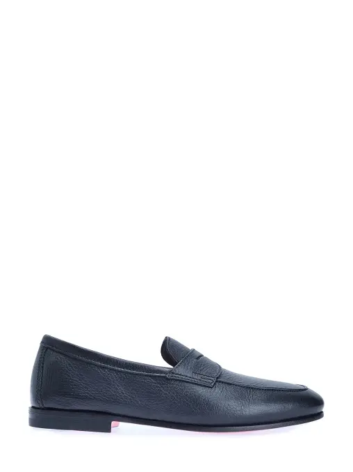 Лоферы кожаные SANTONI