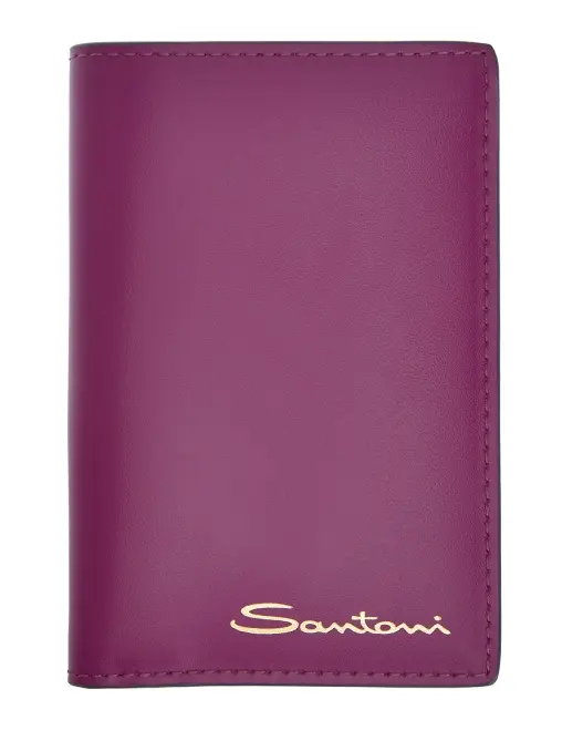 Кардхолдер кожаный SANTONI
