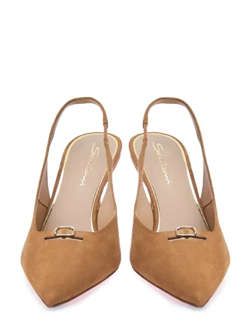 Туфли замшевые SANTONI