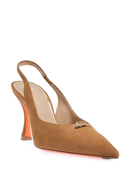 Туфли замшевые SANTONI