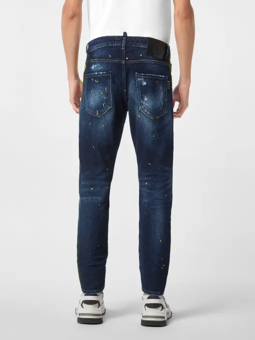Джинсы хлопковые PHILIPP PLEIN