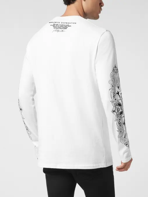 Лонгслив хлопковый PHILIPP PLEIN