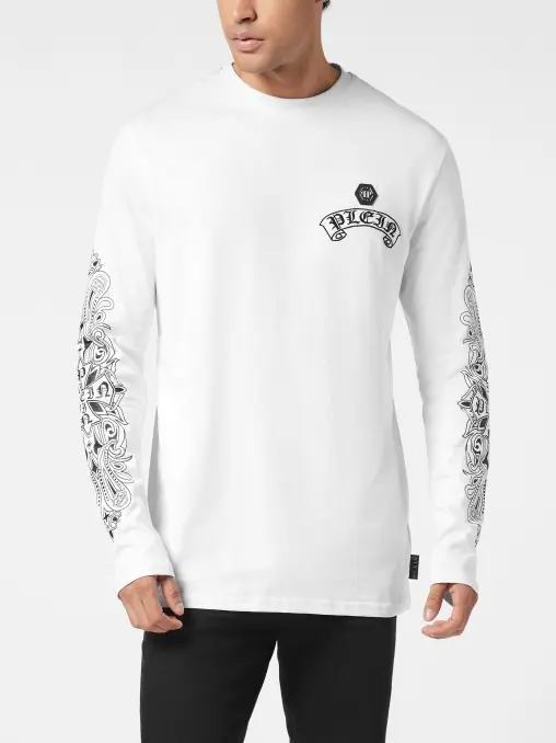 Лонгслив хлопковый PHILIPP PLEIN