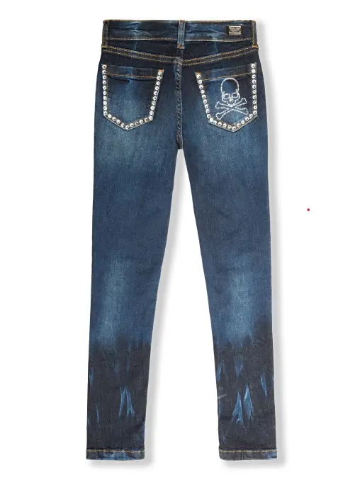 Джинсы хлопковые PHILIPP PLEIN