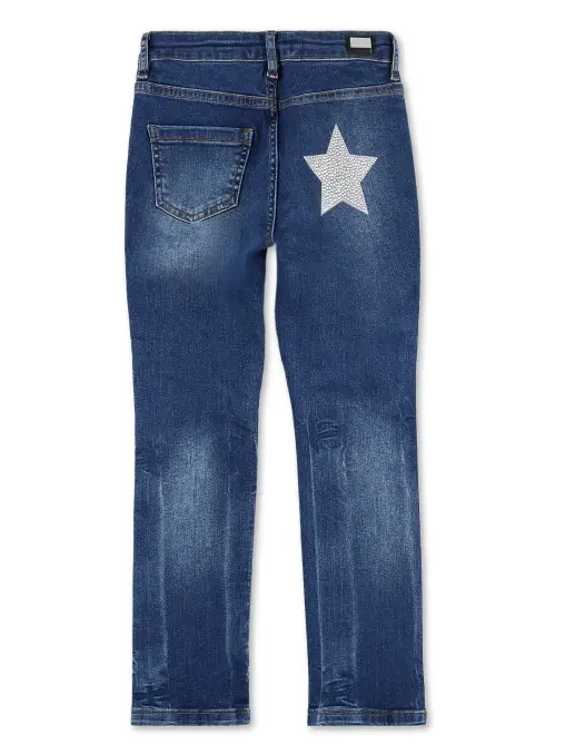 Джинсы хлопковые PHILIPP PLEIN