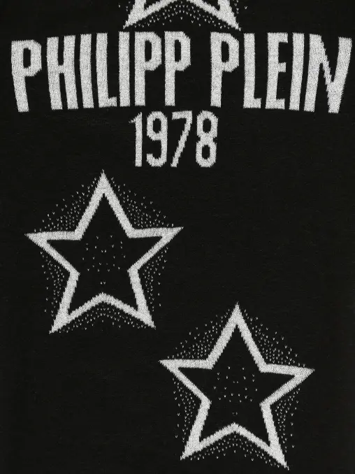 Платье из шерсти и вискозы PHILIPP PLEIN