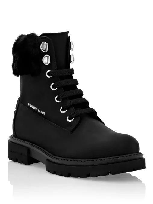 Ботинки кожаные PHILIPP PLEIN
