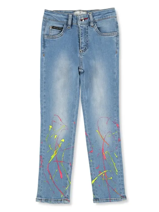Джинсы хлопковые PHILIPP PLEIN