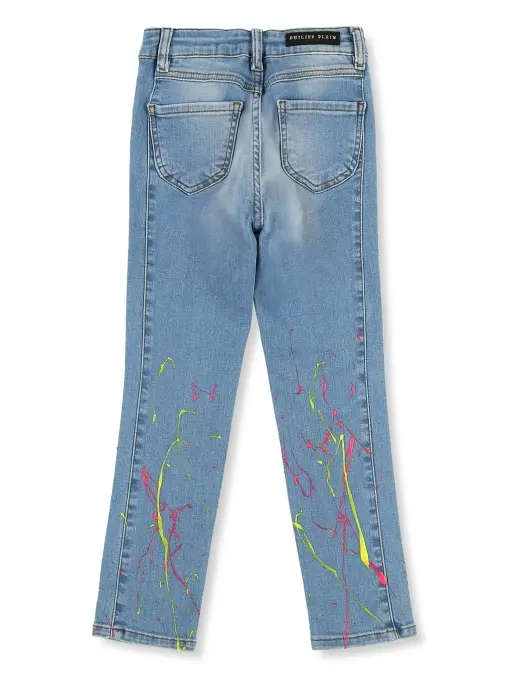 Джинсы хлопковые PHILIPP PLEIN