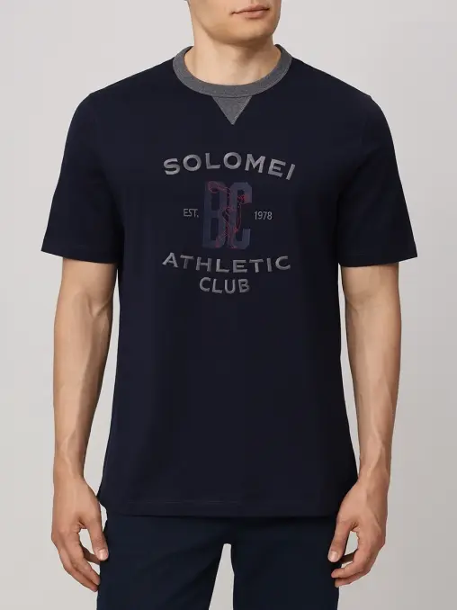 Футболка хлопковая BRUNELLO CUCINELLI