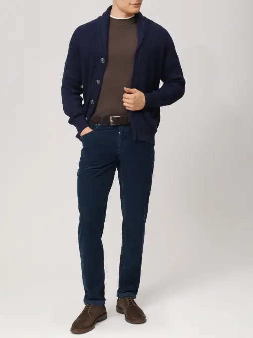 Чиносы Regular Fit вельветовые BRUNELLO CUCINELLI