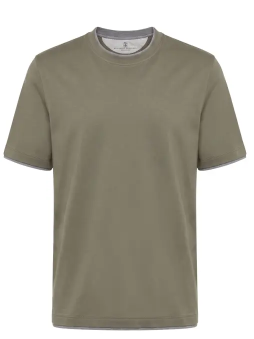 Футболка хлопковая BRUNELLO CUCINELLI