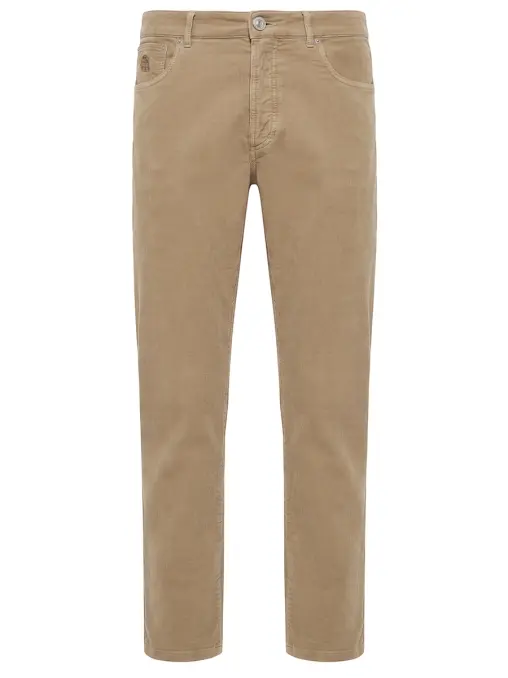 Чиносы Regular Fit вельветовые BRUNELLO CUCINELLI