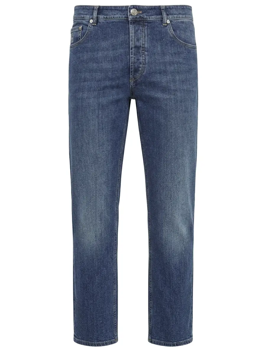 Джинсы Regular Fit хлопковые