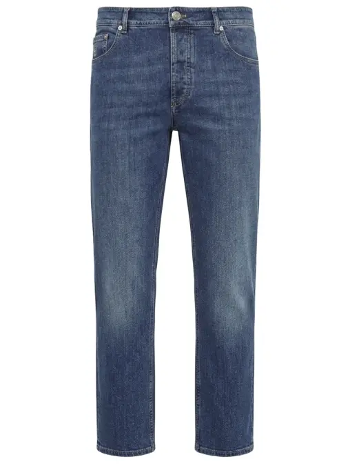 Джинсы Regular Fit хлопковые BRUNELLO CUCINELLI
