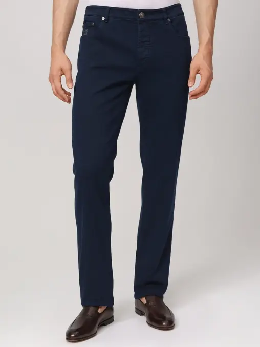 Джинсы Regular Fit хлопковые BRUNELLO CUCINELLI