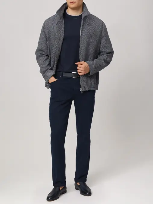 Футболка из шелка и хлопка BRUNELLO CUCINELLI