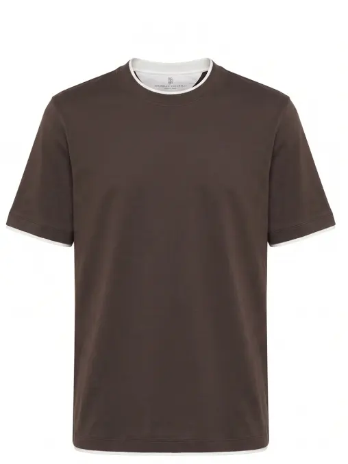 Футболка хлопковая BRUNELLO CUCINELLI