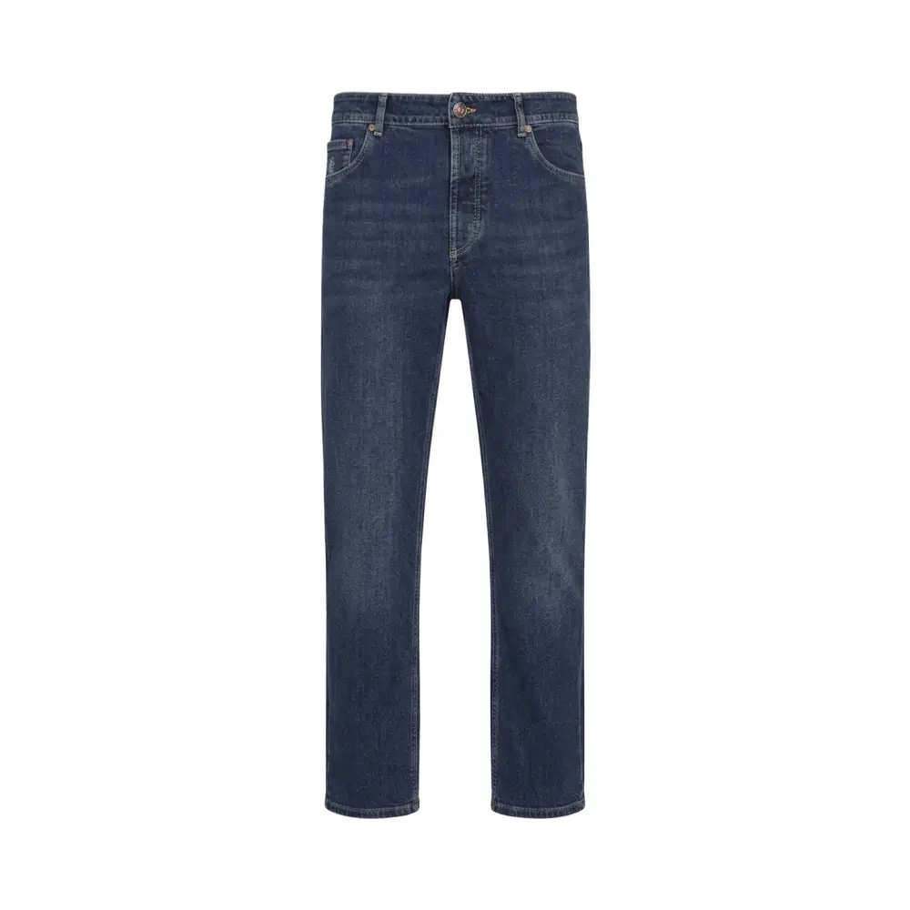 Джинсы Regular Fit хлопковые