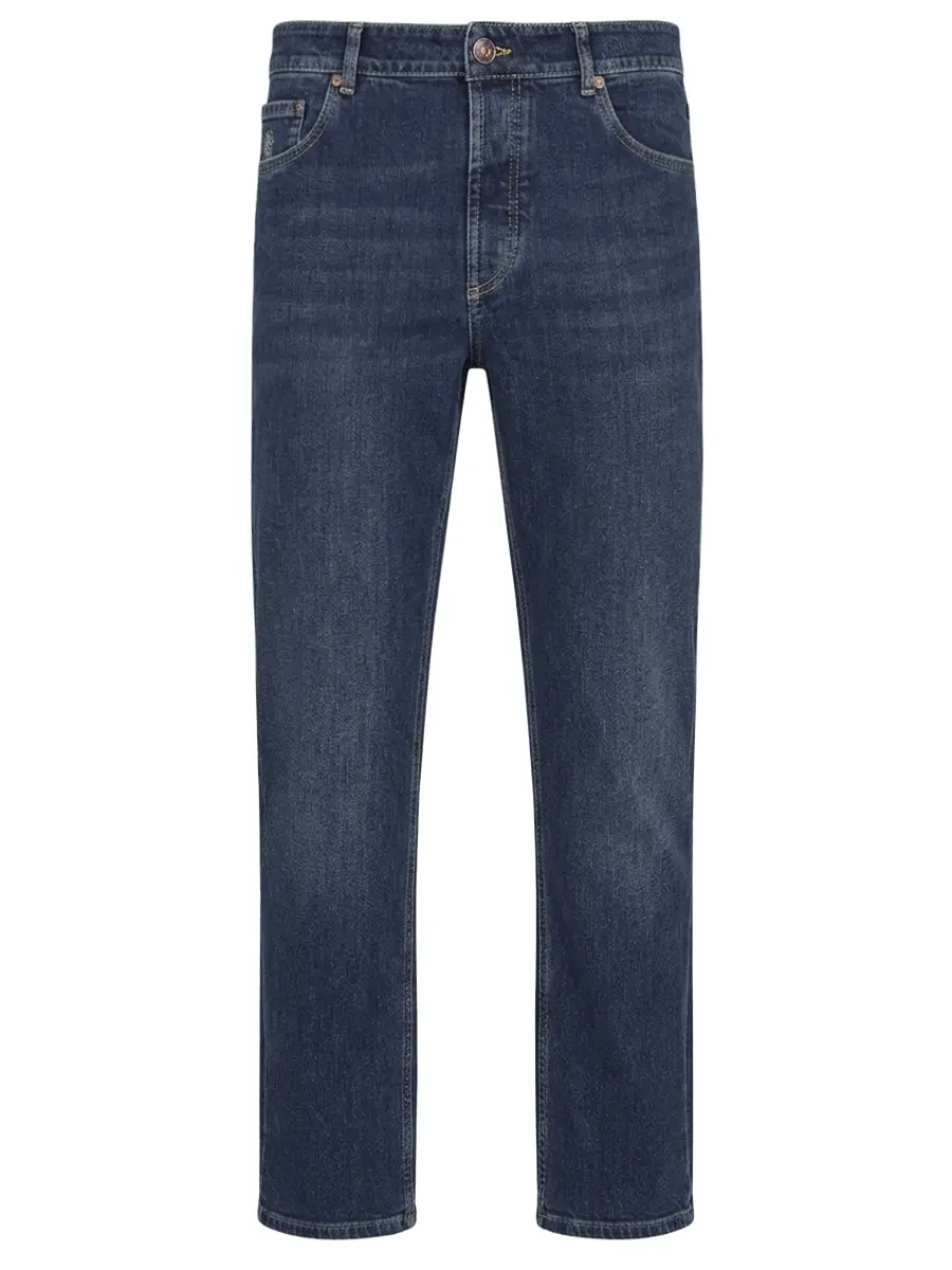 Джинсы Regular Fit хлопковые