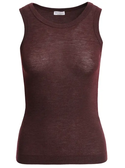 Топ шерстяной BRUNELLO CUCINELLI