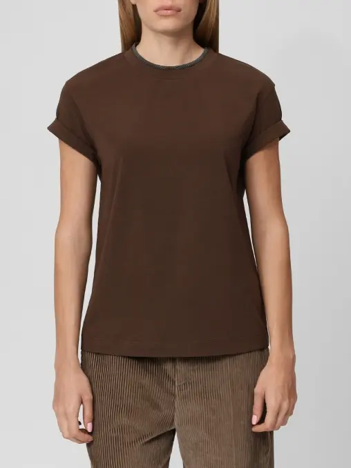 Футболка хлопковая BRUNELLO CUCINELLI