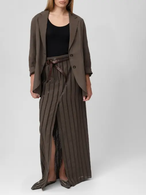 Футболка шерстяная BRUNELLO CUCINELLI
