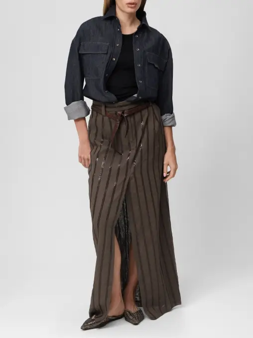 Топ шерстяной BRUNELLO CUCINELLI