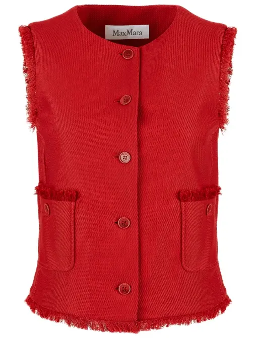 Жилет хлопковый MAX MARA