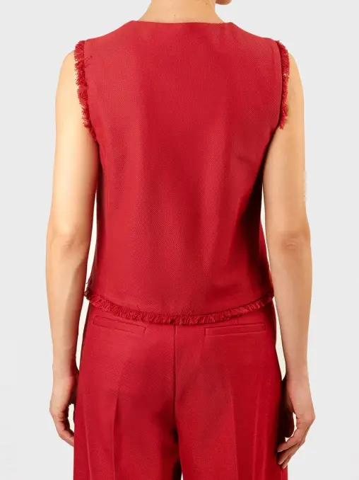 Жилет хлопковый MAX MARA