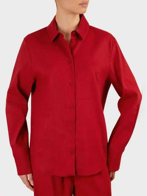 Рубашка льняная MAX MARA