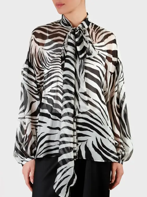 Блуза шелковая MAX MARA