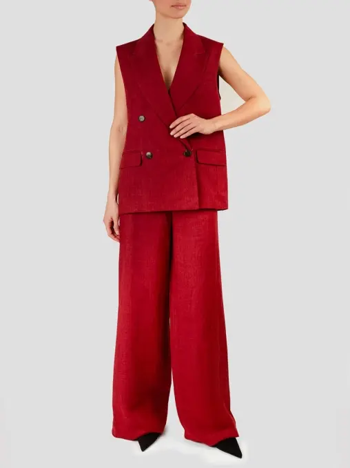 Брюки льняные MAX MARA