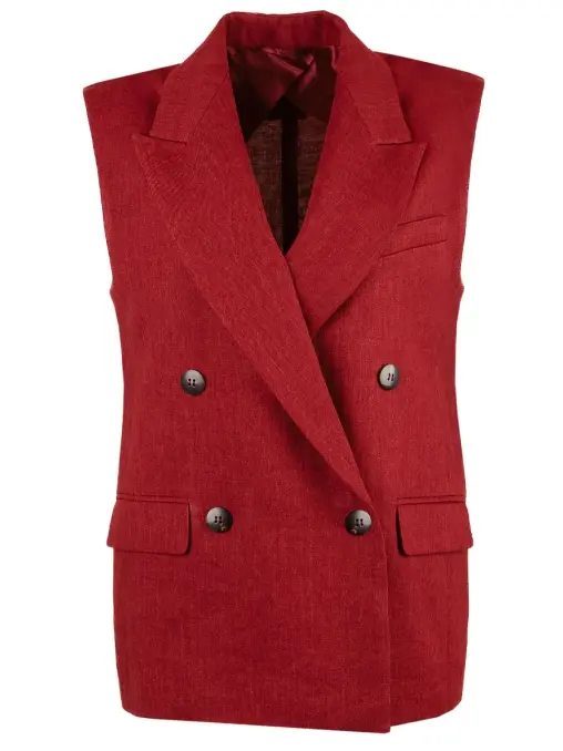 Жилет льняной MAX MARA