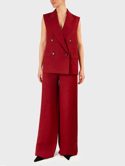 Жилет льняной MAX MARA