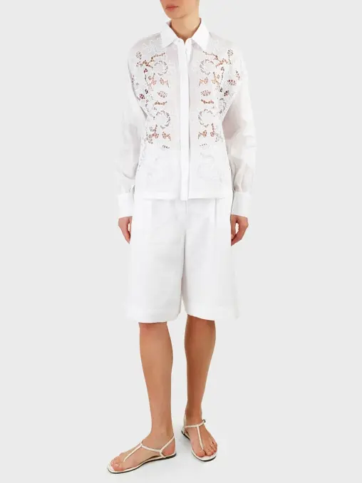 Рубашка из рами MAX MARA