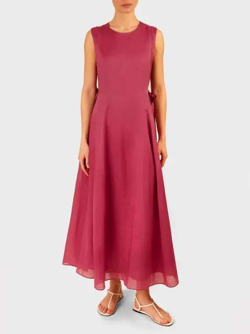 Платье из рами S MAX MARA