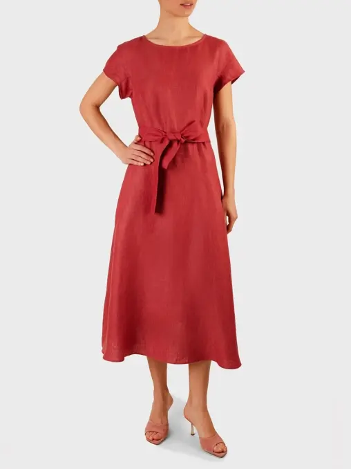 Платье льняное WEEKEND MAX MARA