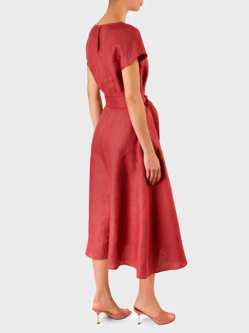 Платье льняное WEEKEND MAX MARA