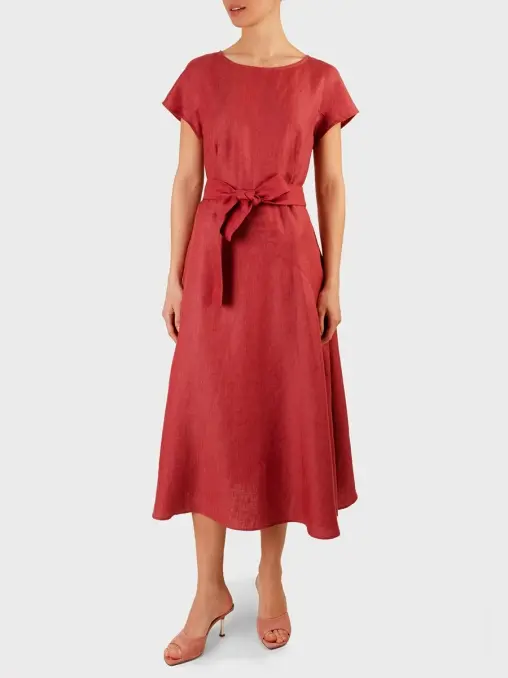 Платье льняное WEEKEND MAX MARA