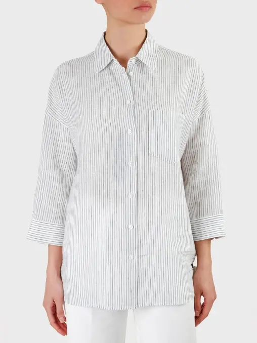 Рубашка льняная WEEKEND MAX MARA