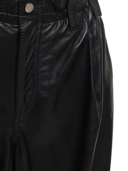 Брюки кожаные MAISON BOHEMIQUE