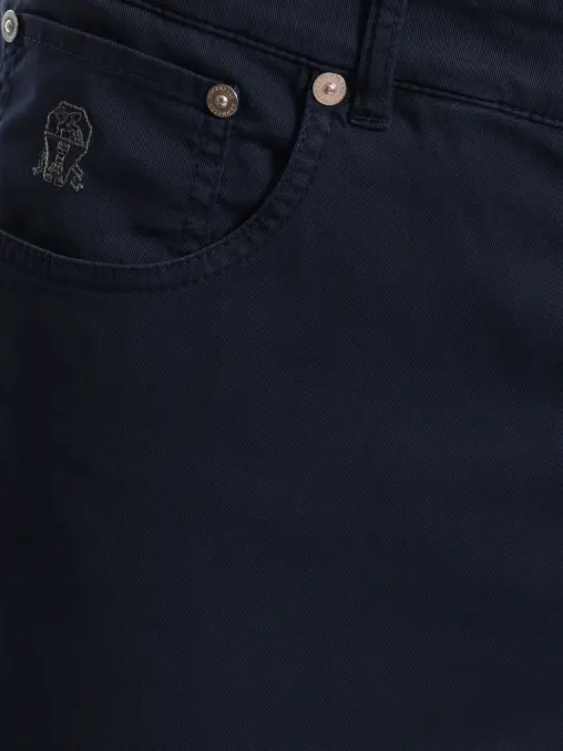 Джинсы хлопковые BRUNELLO CUCINELLI
