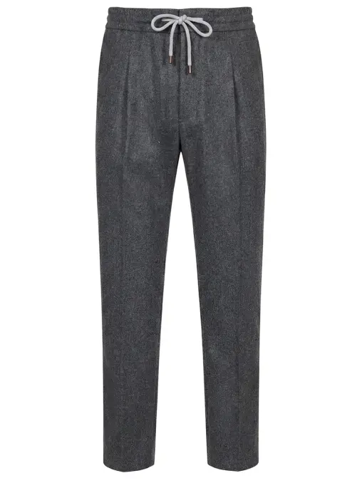 Брюки шерстяные BRUNELLO CUCINELLI
