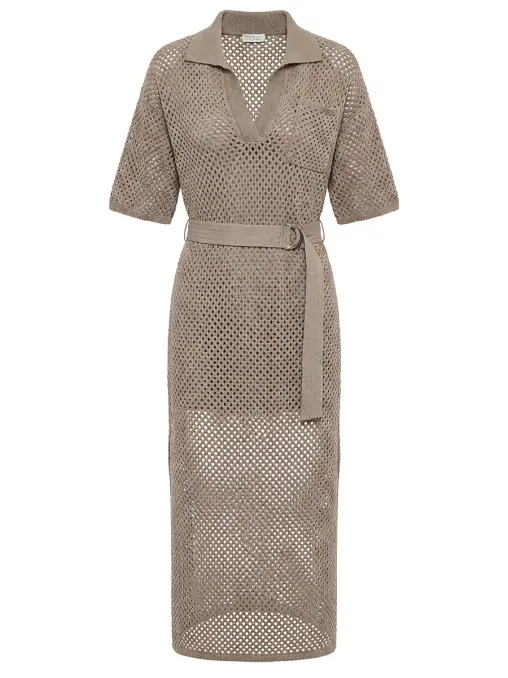 Платье хлопковое BRUNELLO CUCINELLI