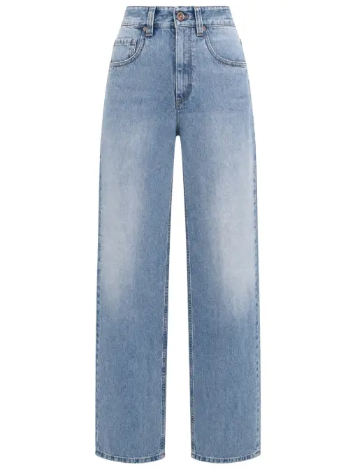 Джинсы хлопковые BRUNELLO CUCINELLI
