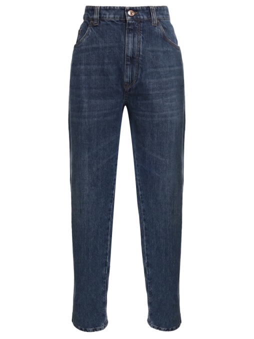 Джинсы хлопковые BRUNELLO CUCINELLI