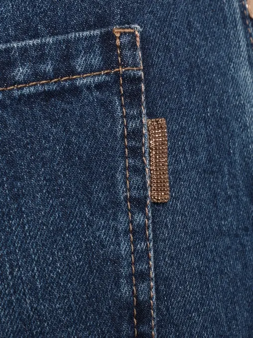 Джинсы хлопковые BRUNELLO CUCINELLI