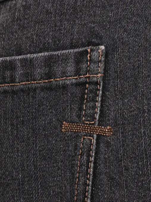 Джинсы хлопковые BRUNELLO CUCINELLI