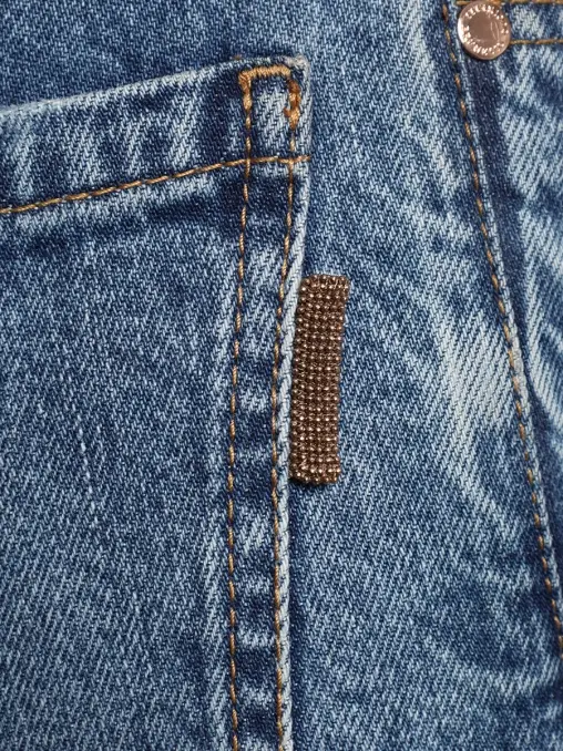 Джинсы хлопковые BRUNELLO CUCINELLI
